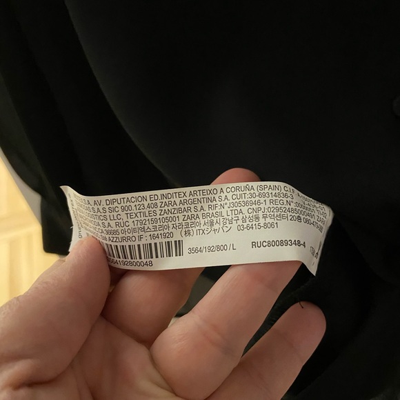 Zara sheer blouse - Picture 7 of 9